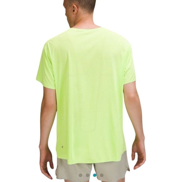 Lululemon NWT Fast And Free Short Sleeve Breathe Neo Green Running Shirt Size L - Picture 4 of 8